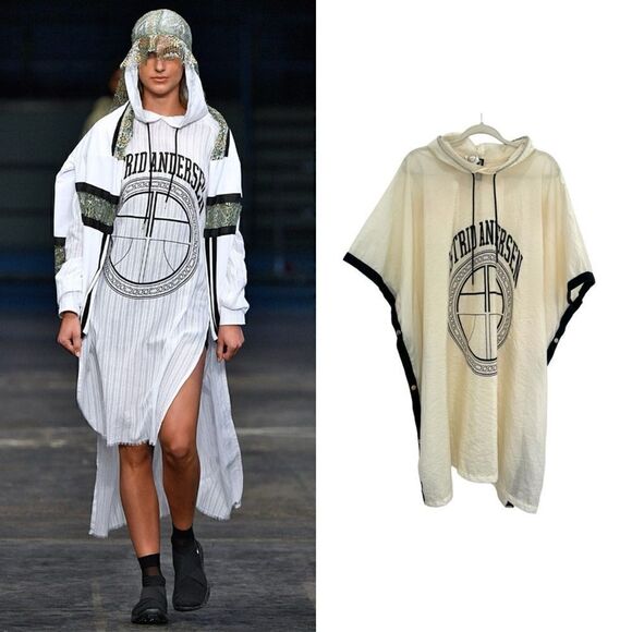 Astrid Andersen oversized runway hooded jacket